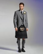 Argyll Light Grey Kilt Outfit For Man -  