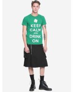 Schwarzer Tripp Utility Kilt für Herren – Scot Kilt Store