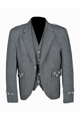 Tweed Crail Kilt Jacke Und Weste - Schottisher Kilt