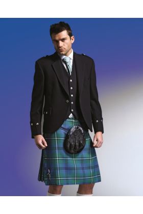 Modernes Argyll Kilt Outfit Für Die Hochzeit - Schottisher Kilt