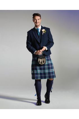 Deluxe Tweed Kilt Outfit Für Die Hochzeit  - Schottisher Kilt
