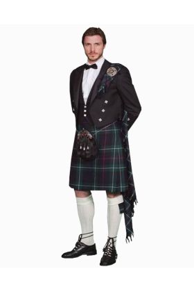 Einzigartiges Prince Charlie Men Full Kilt Outfit - Schottisher Kilt
