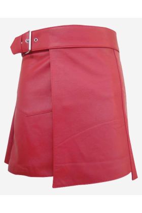 Moderner Mini Kilt Aus Rosenleder Für Damen - Schottisher Kilt
