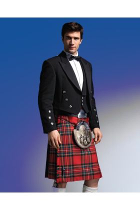 Modernes Prinz Charlie Kilt Outfit Für Die Hochzeit - Schottisher Kilt