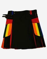 LGBTQ Damen Mini Hybrid Kilt - Schottischer Kilt
