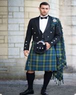 Hochwertiges Prince Charlie Kilt Outfit Für Männer Nach Maß - Schottisher Kilt