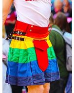 LGBT Pride Regenbogen Kilt - Schottisher Kilt